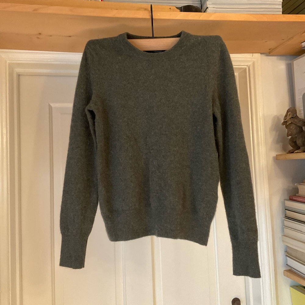 NAADAM Olive Green Sweater 100% cashmere